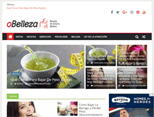 Tablet Screenshot of obelleza.com